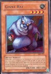 2002 Yu-Gi-Oh Magic Ruler Unlimited #MRL-79  Giant Rat (R)