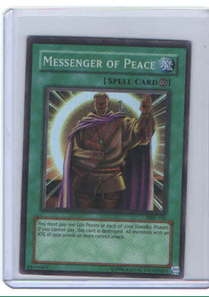 2002 Yu-Gi-Oh Magic Ruler Unlimited #MRL-102  Messenger of Peace (SR)