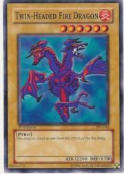2002 Yu-Gi-Oh Pharaoh's Servant 1st Edition #PSV-42  Twin-Headed Fire Dragon