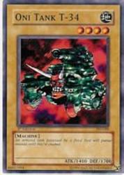 2002 Yu-Gi-Oh Pharaoh's Servant 1st Edition #PSV-59  Oni Tank T-34
