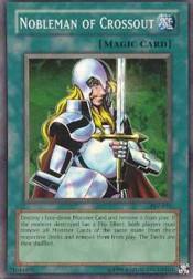 2002 Yu-Gi-Oh Pharaoh's Servant Unlimited #PSV-34  Nobleman of Crossout (SR)
