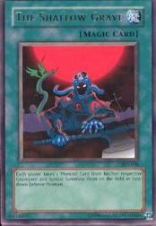 2002 Yu-Gi-Oh Pharaoh's Servant Unlimited #PSV-36  The Shallow Grave (R)