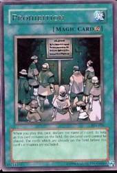 2002 Yu-Gi-Oh Pharaoh's Servant Unlimited #PSV-39  Prohibition (R)