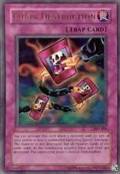 2002 Yu-Gi-Oh Pharaoh's Servant Unlimited #PSV-6  Chain Destruction (UR)