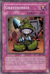 2002 Yu-Gi-Oh Pharaoh's Servant Unlimited #PSV-8  Graverobber (SR)