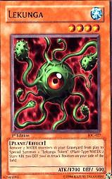 2004 Yu-Gi-Oh Invasion of Chaos 1st Edition #IOC-27  Lekunga (R)