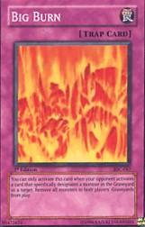 2004 Yu-Gi-Oh Invasion of Chaos 1st Edition #IOC-47  Big Burn (SR)