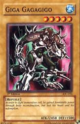 2004 Yu-Gi-Oh Invasion of Chaos 1st Edition #IOC-56  Giga Gagagigo (SP)