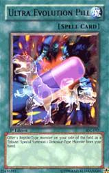 2004 Yu-Gi-Oh Invasion of Chaos 1st Edition #IOC-97  Ultra Evolution Pill (R)