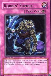 2004 Yu-Gi-Oh Invasion of Chaos 1st Edition #IOC-109  Robbin' Zombie (R)