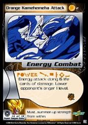 2000 Dragon Ball Z Frieza Saga #2  Orange Kamehemeha Attack C