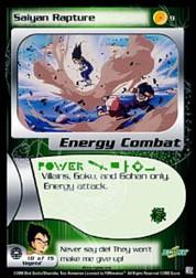 2000 Dragon Ball Z Frieza Saga #9  Saiyan Rapture C