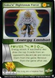2000 Dragon Ball Z Frieza Saga #14  Goku's Righteous Force C