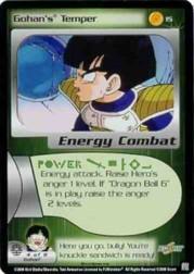 2000 Dragon Ball Z Frieza Saga #15  Gohan's Temper C