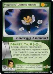 2000 Dragon Ball Z Frieza Saga #17  Vegeta's Jolting Slash C