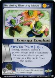 2000 Dragon Ball Z Frieza Saga #21  Straining Blasting Move C