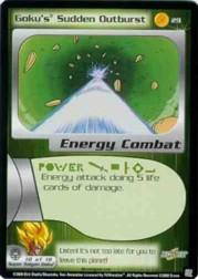 2000 Dragon Ball Z Frieza Saga #29  Goku's Sudden Outburst C