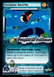 2001 Dragon Ball Z Cell Saga #11  Namekian Backflip C