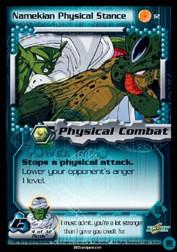 2001 Dragon Ball Z Cell Saga #12  Namekian Physical Stance C