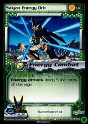 2001 Dragon Ball Z Cell Saga #14  Saiyan Energy Orb C