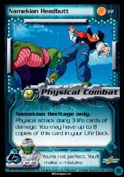 2001 Dragon Ball Z Cell Saga #22  Namekian Headbutt C