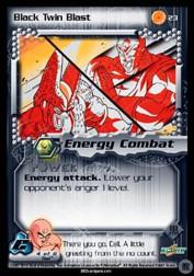 2001 Dragon Ball Z Cell Saga #23  Black Twin Blast C