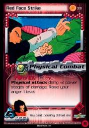 2001 Dragon Ball Z Cell Saga #33  Red Face Strike C