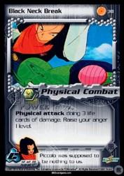 2001 Dragon Ball Z Cell Saga #38  Black Neck Break C