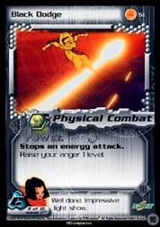 2001 Dragon Ball Z Cell Saga #51  Black Dodge U