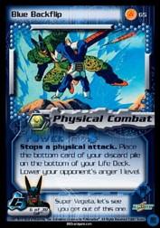 2001 Dragon Ball Z Cell Saga #65  Blue Blackflip U