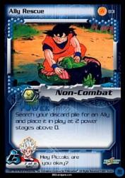 2001 Dragon Ball Z Cell Saga #83  Ally Rescue U
