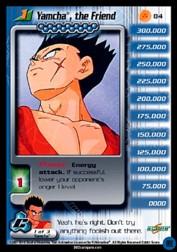 2001 Dragon Ball Z Cell Saga #84  Yamcha, the Friend (Level 1) U