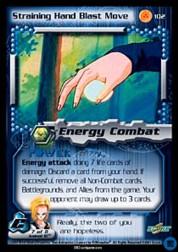 2001 Dragon Ball Z Cell Saga #102  Straining Hand Blast Move U