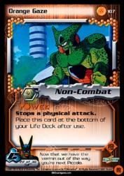 2001 Dragon Ball Z Cell Saga #107  Orange Gaze U