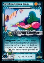 2001 Dragon Ball Z Cell Saga #108  Namekian Energy Beam U