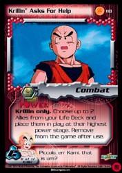 2001 Dragon Ball Z Cell Saga #110  Krillin Asks For Help U