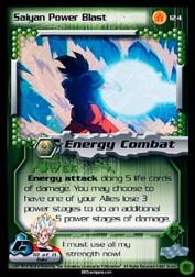 2001 Dragon Ball Z Cell Saga #124  Saiyan Power Blast R