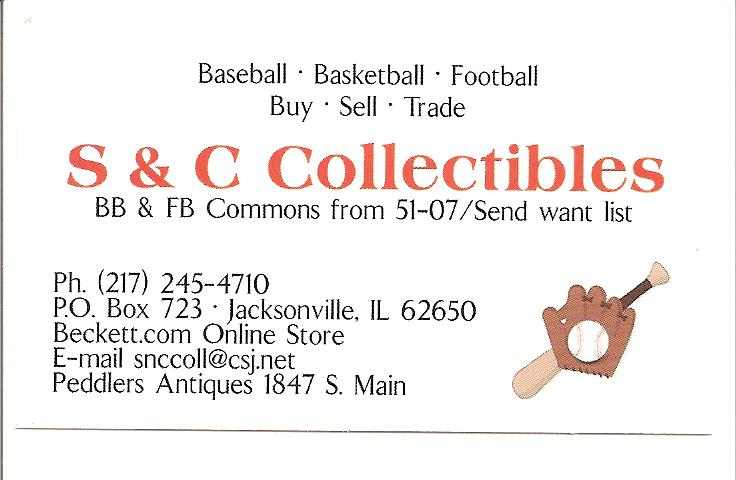 S and C Collectibles