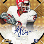 ToppsFinestFootballRookieAtomicAutoAJGreen