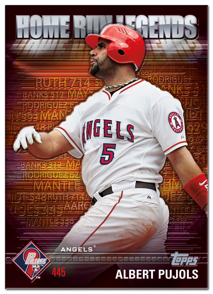 Albert Pujols is Topps' final Prime 9 redemption Beckett News