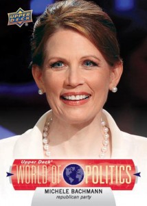 2012-L-Upper-Deck-World-of-Politics-Michele-Bachman