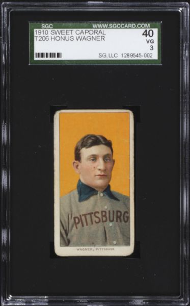 Super Rare Honus Wagner Card Hits Auction Block, Expected To Sell