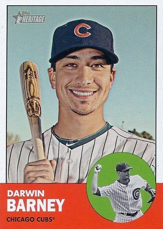 15 -- Darwin Barney, error has no position on the card front