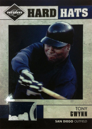 Tony Gwynn Bat Jersey (Game Used) Card 2001 Leaf Rookie &