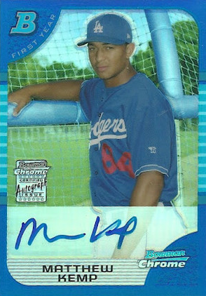 Matt Kemp Autograph Baseball Card