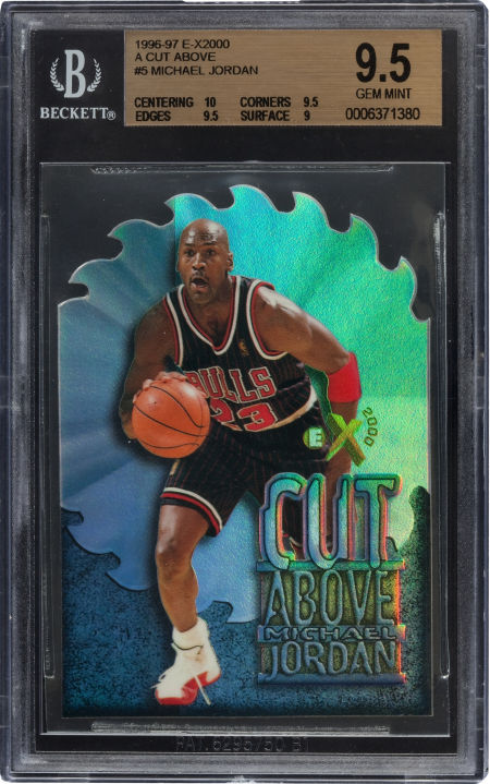 graded michael jordan cards