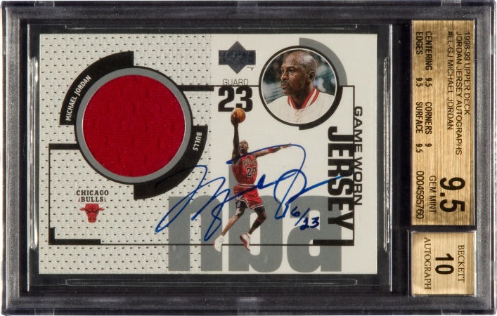 graded michael jordan cards