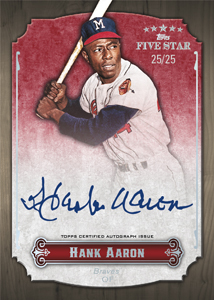 First Look: 2012 Topps Five Star (with polls) - Beckett News