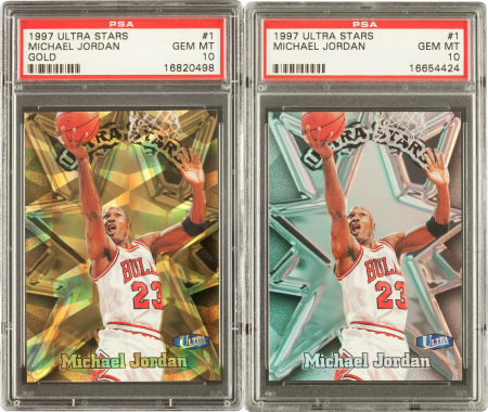 graded michael jordan rookie card