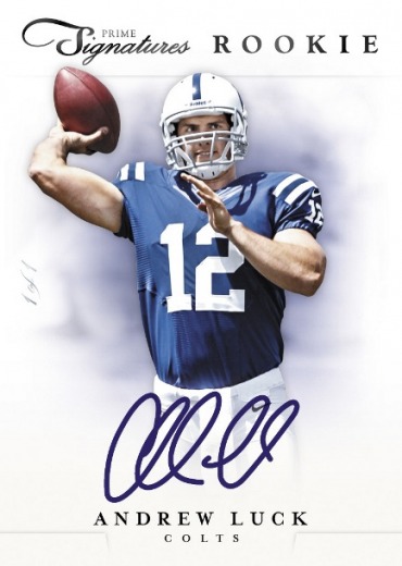 First Look: Andrew Luck's 2012 Topps Rookie Card - Beckett News